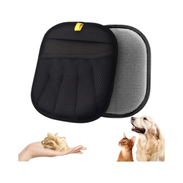 Pet Hair Removal Glove for Cats & Dogs, Upgraded Five-Finger Electrostatic Pet Hair Glove, Reusable Magic Brush Pet Hair Remover Tool for Laundry, Couch, Carpet, Car Seat