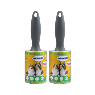 Lint Rollers for Pet Hair, Sticky, Remover for Couch, Clothes Furniture and Carpet. Dog Hair Remover Cat Hair, Animal Fur, Fuzz. 5 Large Lint Rollers