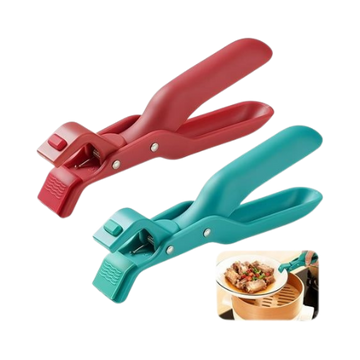 2PCS Hot Plate Grippers, Upgraded Anti-Scald Bowl Clip, Silicone Non-Slip Hot Dish Plate Holder - For Microwave Oven Cooking, Kitchen Utensil for Bowls, Pans, Dishes - KepiShop